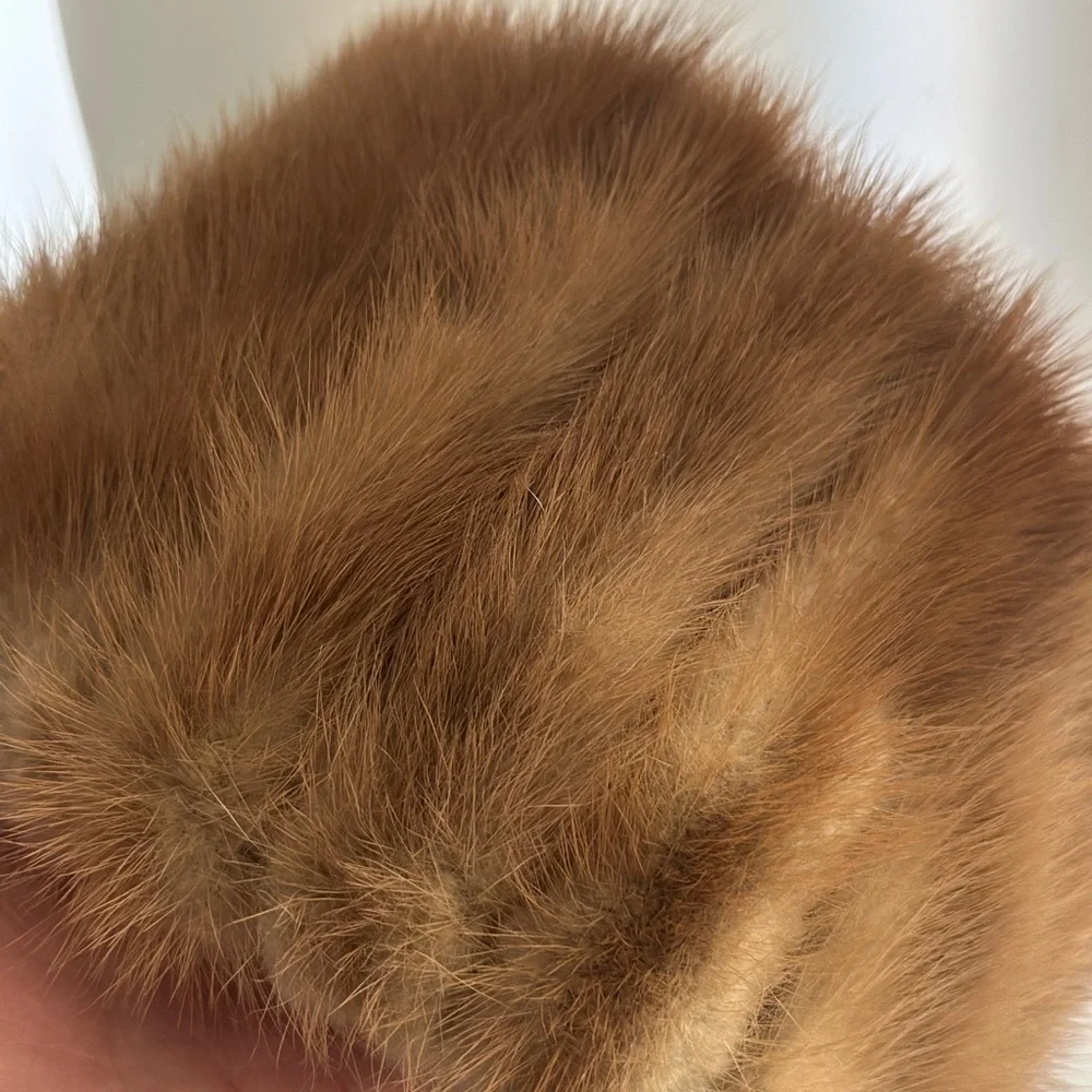 Vintage fur head band medium size - Picture 4 of 16